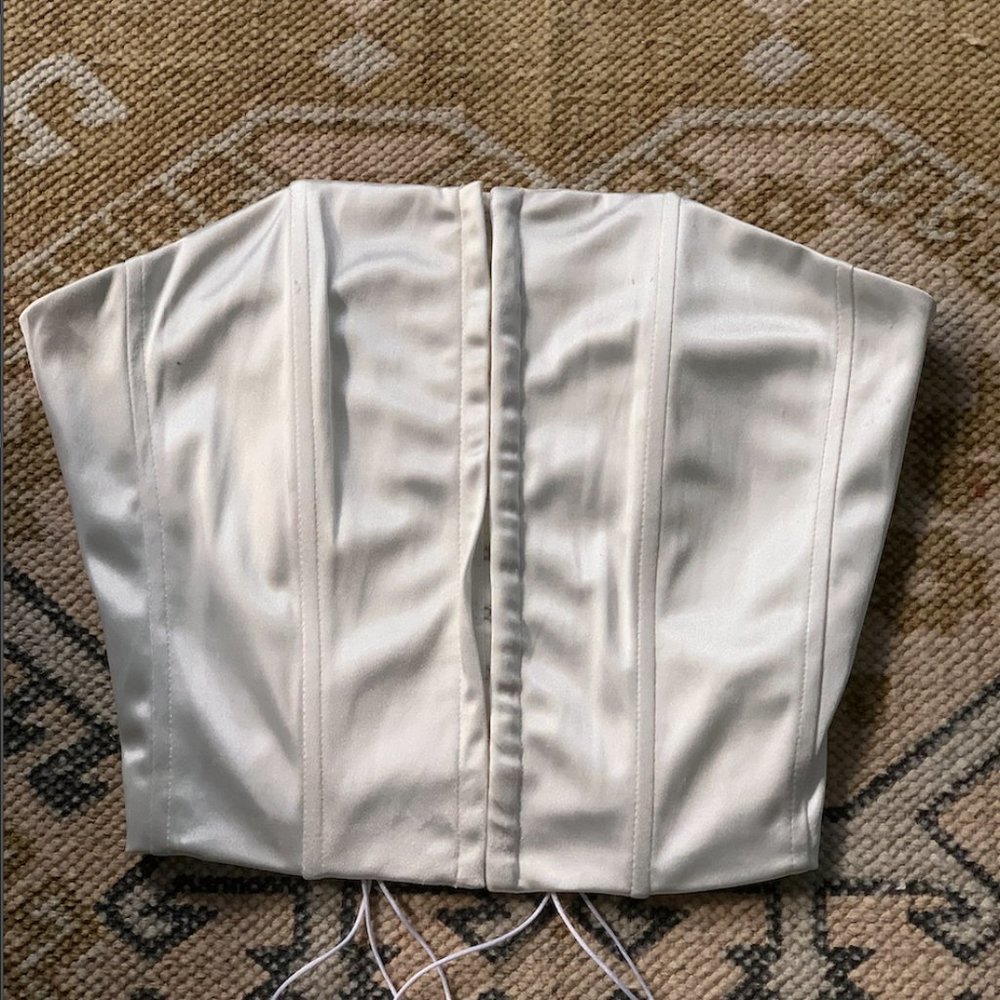 White Honey (Salty) Corset Top